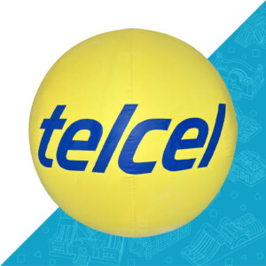 PELOTA PUBLICITARIA TELCEL