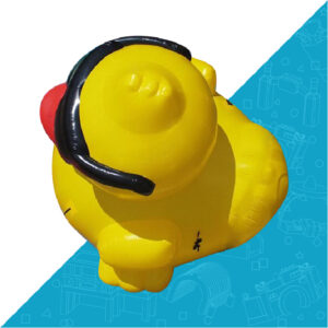 REPLICA INFLABLE PATO