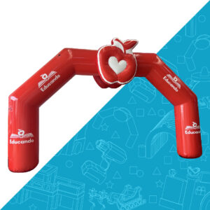 ARCO META INFLABLE EDUCANDO